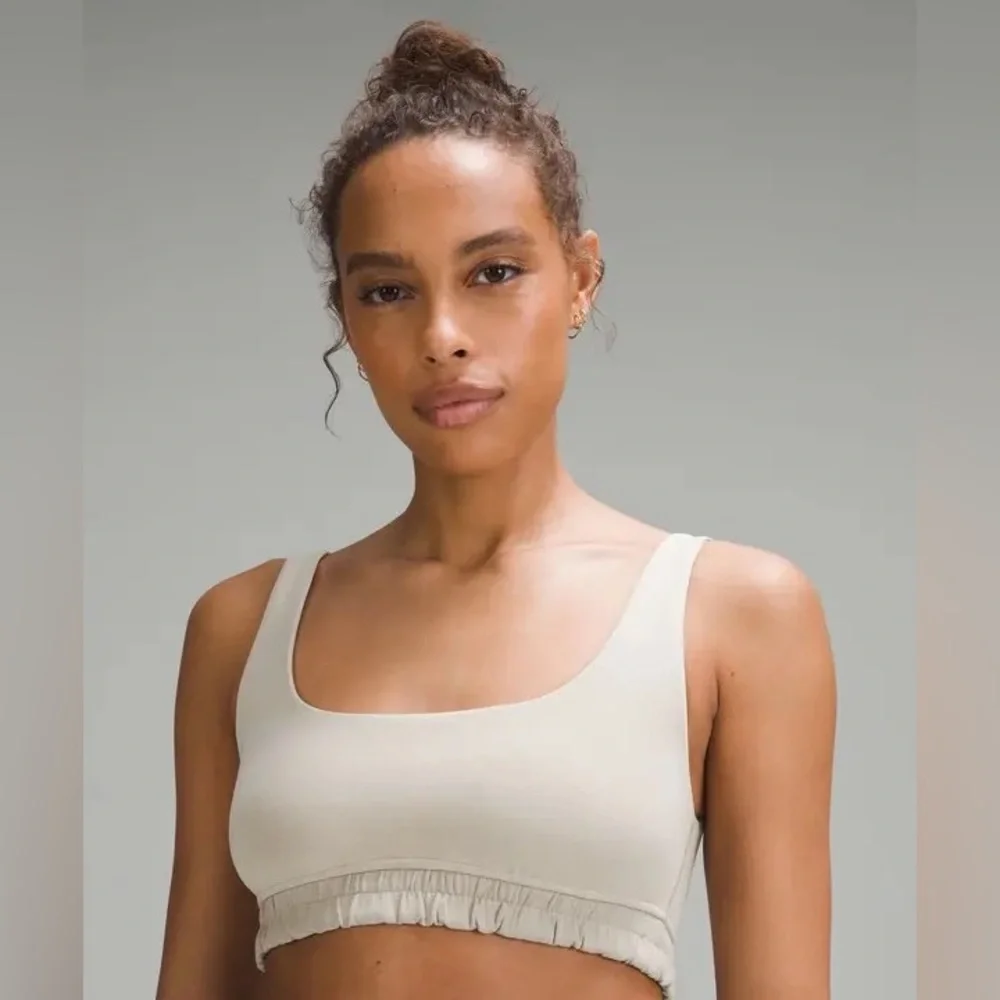 Lululemon Softstreme Scoop-neck Bra B/c Cup Mojave Tan 6